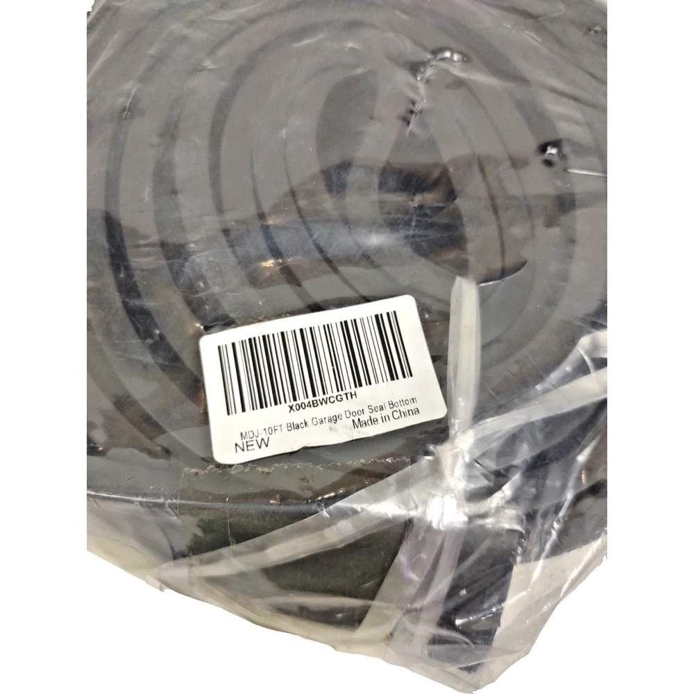 MDJ-10FT Garage Door Seal Strip Weatherproof Universal Replacement New